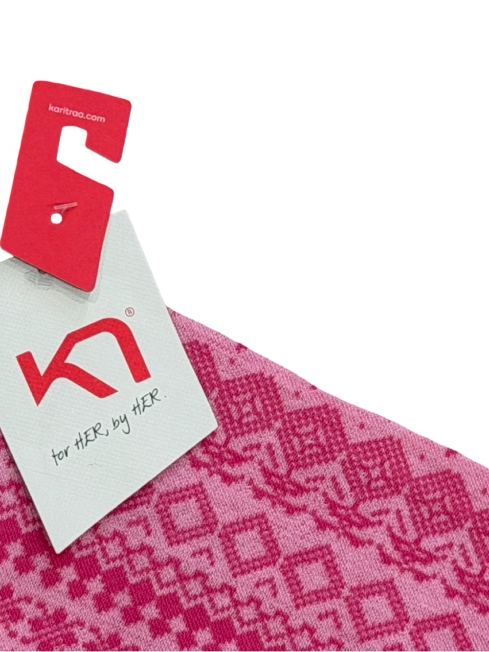 NWT Kari Traa Vilma Headband In Berry Pink - Picture 4 of 5